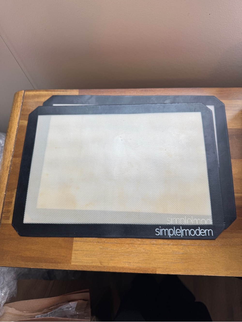 Set Of 2 Simple Modern  silicone baking mats